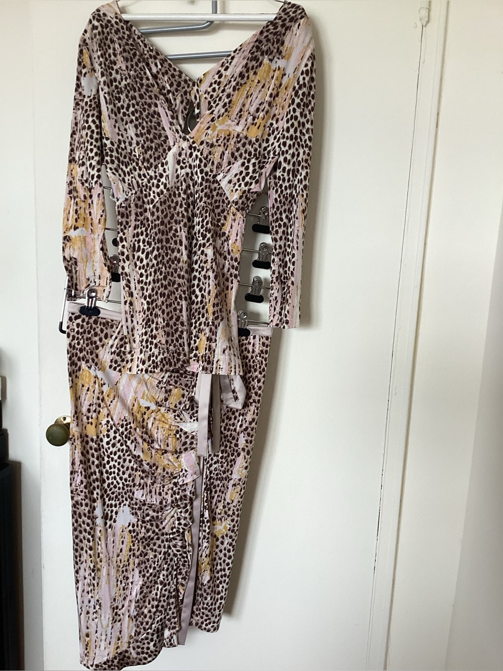 Just Cavalli stylish leopard print two pice set. Pre-owned. Size 44.
